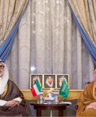 وزير الخارجية السعودي يبحث مع نظيره الكويتي خفض التصعيد في المنطقة